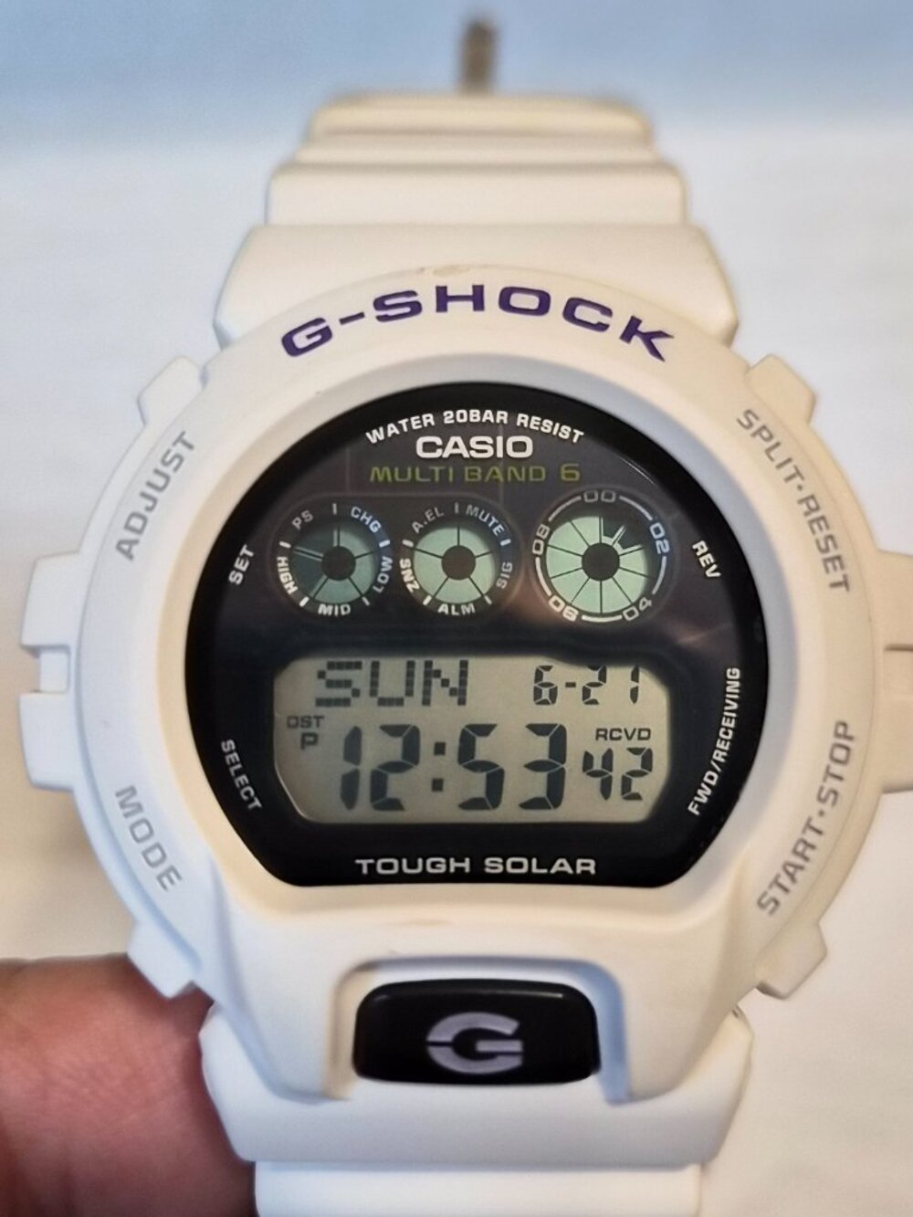 Casio G Shock Matte white Great shape